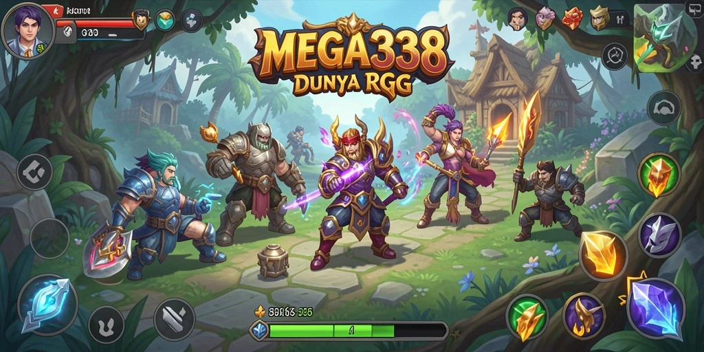 Tampilan gameplay RPG MEGA338 yang memukau dan penuh aksi.