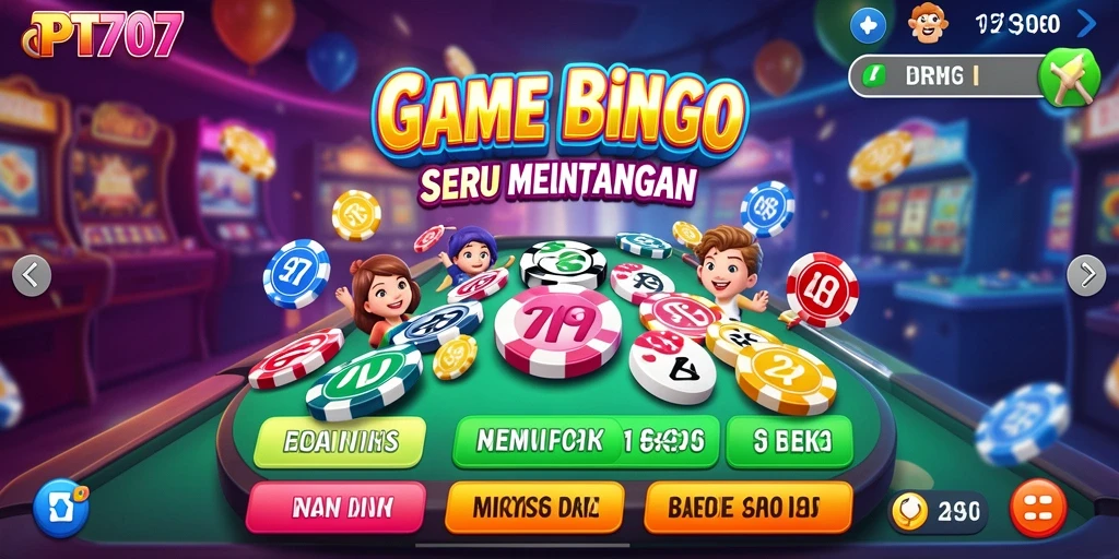 Gameplay seru dari PT707 yang memikat pemain Bingo.
